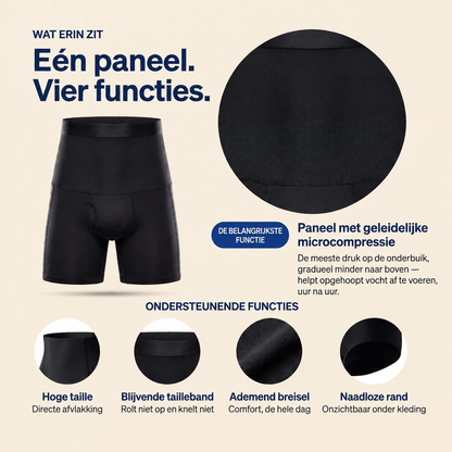 Mannen dragen deze lymfatische boxershorts om opgehoopt vocht binnen 48 uur af te voeren