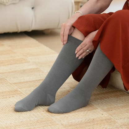 Brede bamboe compressiesokken