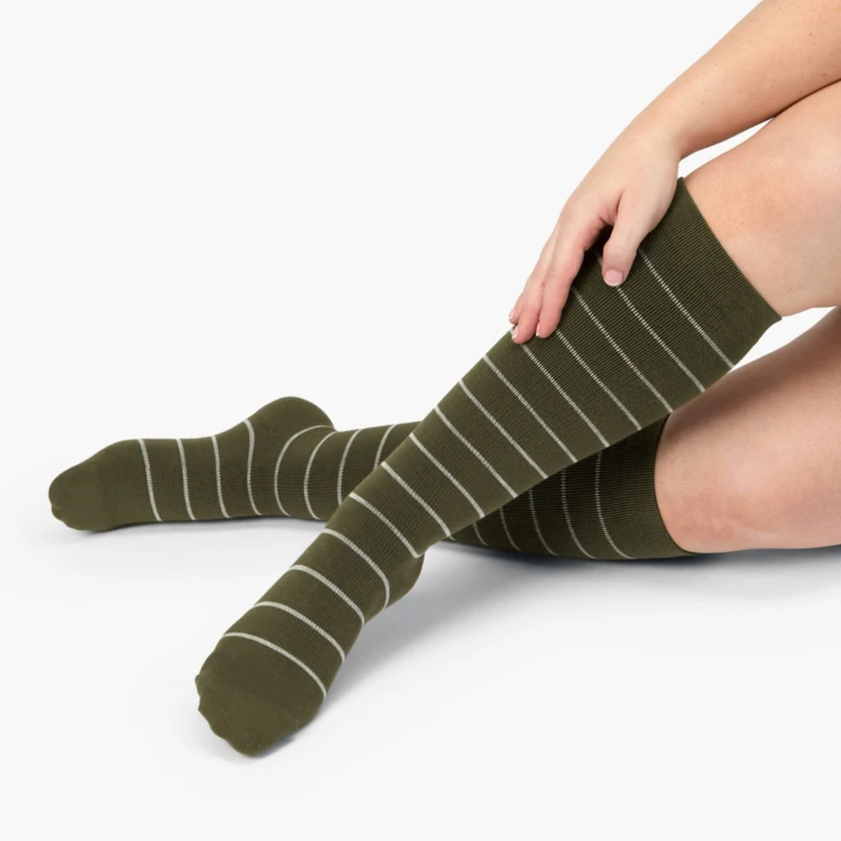 Brede bamboe compressiesokken
