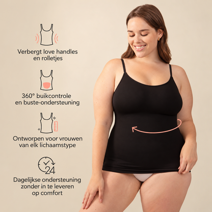 Vormfit | Corrigerende top met ronde hals