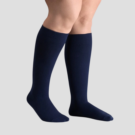 Brede bamboe compressiesokken