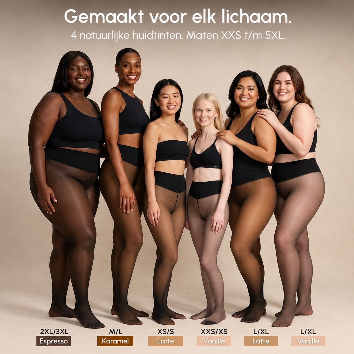 Warme Panty met Doorschijnend Effect